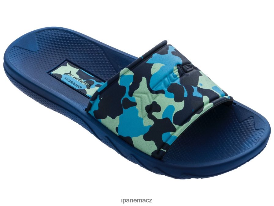 modrý k camo slide Ipanema děti 42PR8P383 obuv