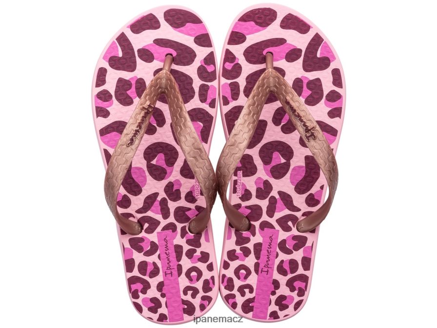 růžové neonové k temas tisk Ipanema děti 42PR8P321 obuv