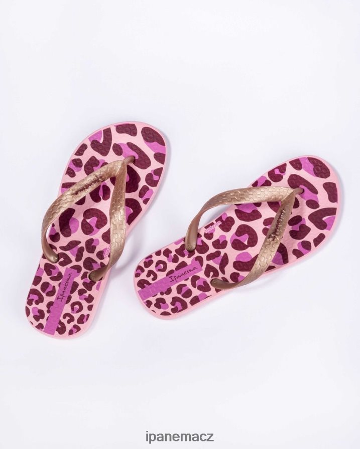 růžové neonové k temas tisk Ipanema děti 42PR8P321 obuv