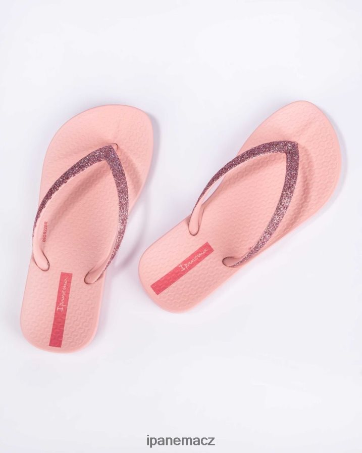 třpytivá růžová k anatomické Ipanema děti 42PR8P319 obuv