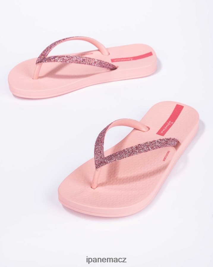 třpytivá růžová k anatomické Ipanema děti 42PR8P319 obuv