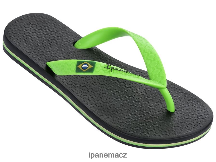 zelená černá Klasická Brazílie 21 Ipanema děti 42PR8P349 obuv