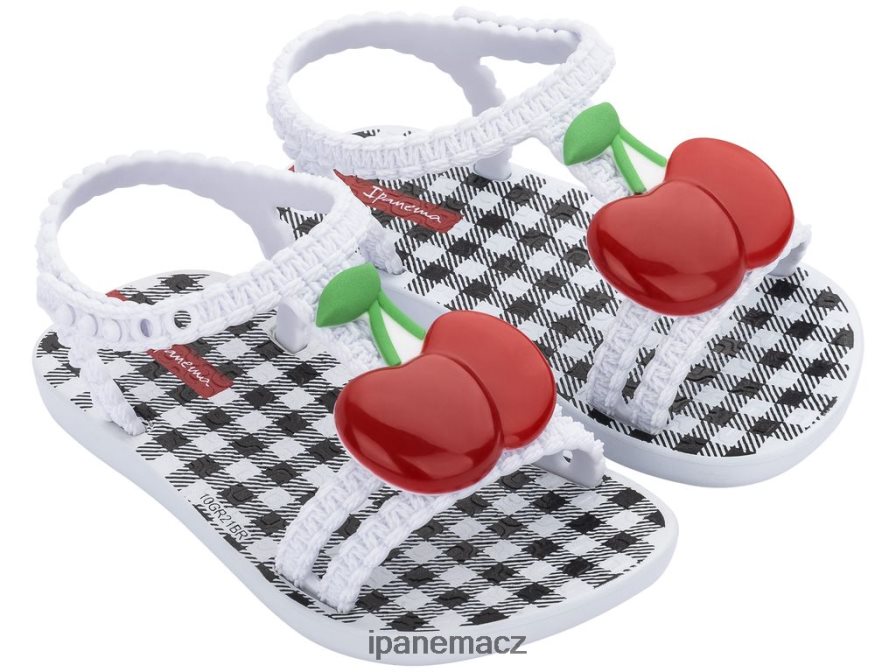 bílý kontrast b moje první třešeň Ipanema miminka 42PR8P373 obuv