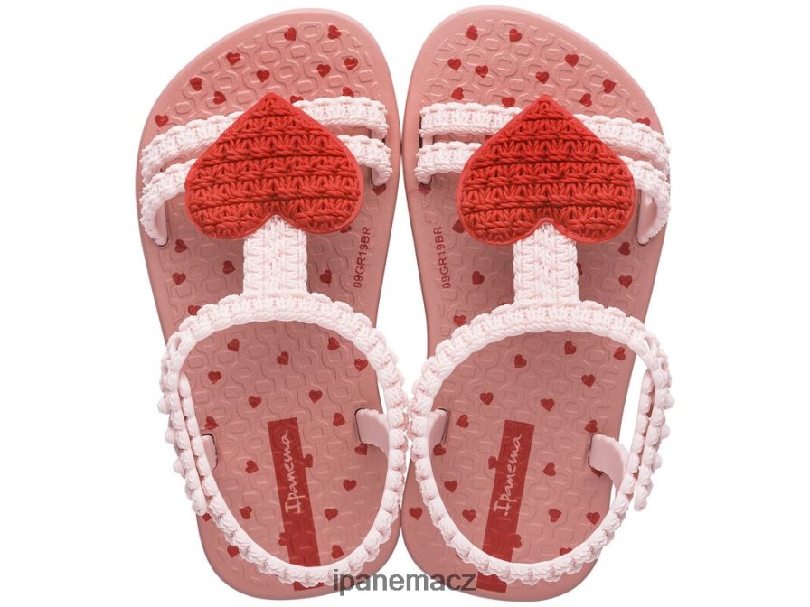 červenat se červeně b moje první srdce 21 Ipanema miminka 42PR8P408 obuv