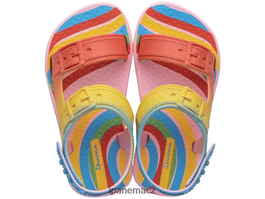 růžová červená b spona na hraní Ipanema miminka 42PR8P370 obuv