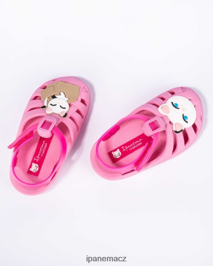 růžová kočka b letní mazlíčci Ipanema miminka 42PR8P324 obuv