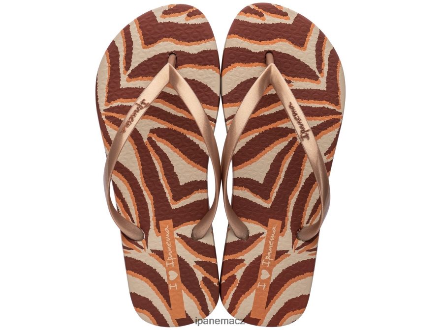 bronz zvířecí camo tisk Ipanema ženy 42PR8P170 obuv