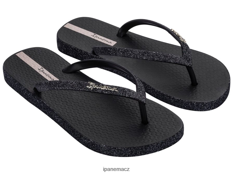 Černá maxi třpytivé třpytky Ipanema ženy 42PR8P78 obuv