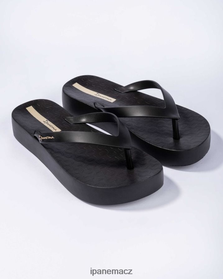 Černá plochý tvar Ipanema ženy 42PR8P273 obuv