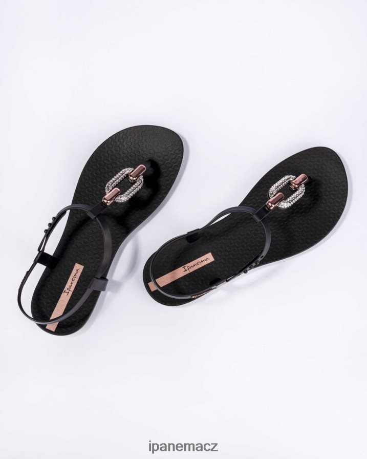 Černá růže třpytivý sandál Ipanema ženy 42PR8P53 obuv