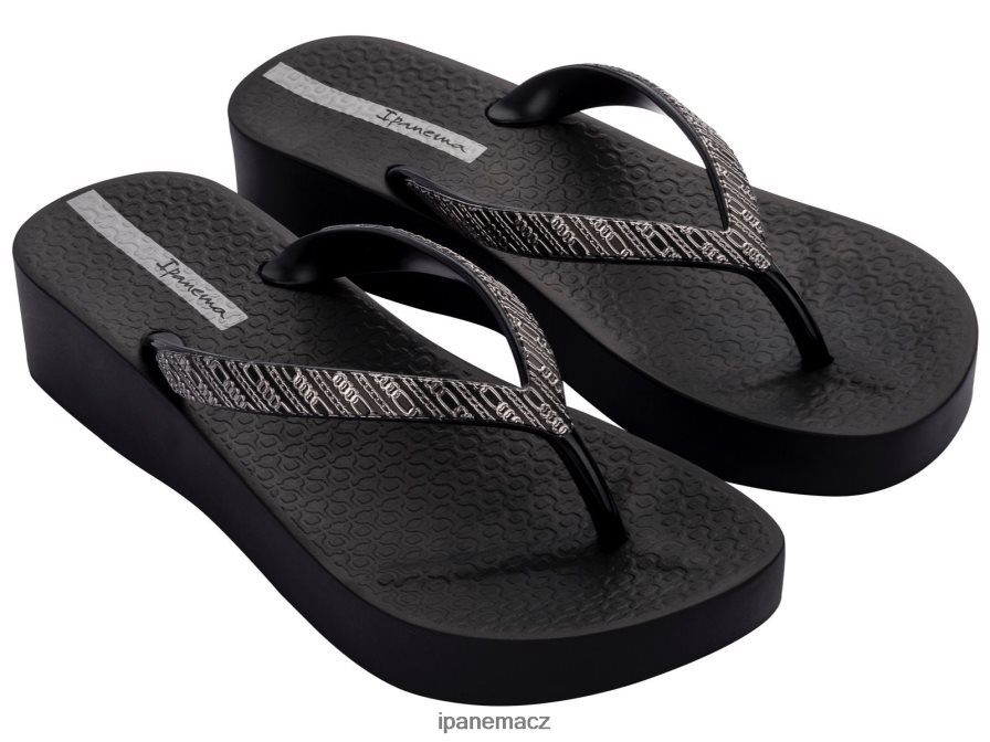 Černá síťované klínové odkazy Ipanema ženy 42PR8P84 obuv