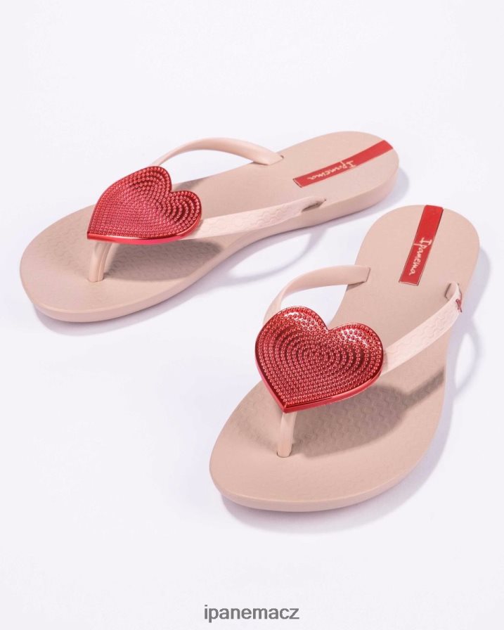červená tečka ruměnec maxi srdce Ipanema ženy 42PR8P208 obuv