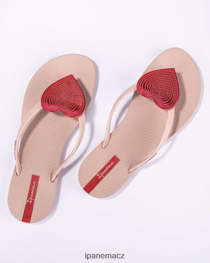 červená tečka ruměnec maxi srdce Ipanema ženy 42PR8P208 obuv