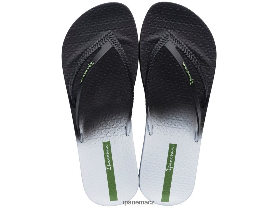 zářivě černá bílá bossa měkká Ipanema ženy 42PR8P10 obuv